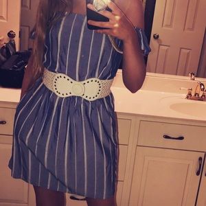american eagle off the shoulder dress